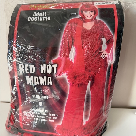 Halloween Other - Halloween Red Hot mama COSTUME XL